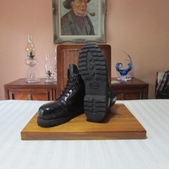 Boulet combat boots top