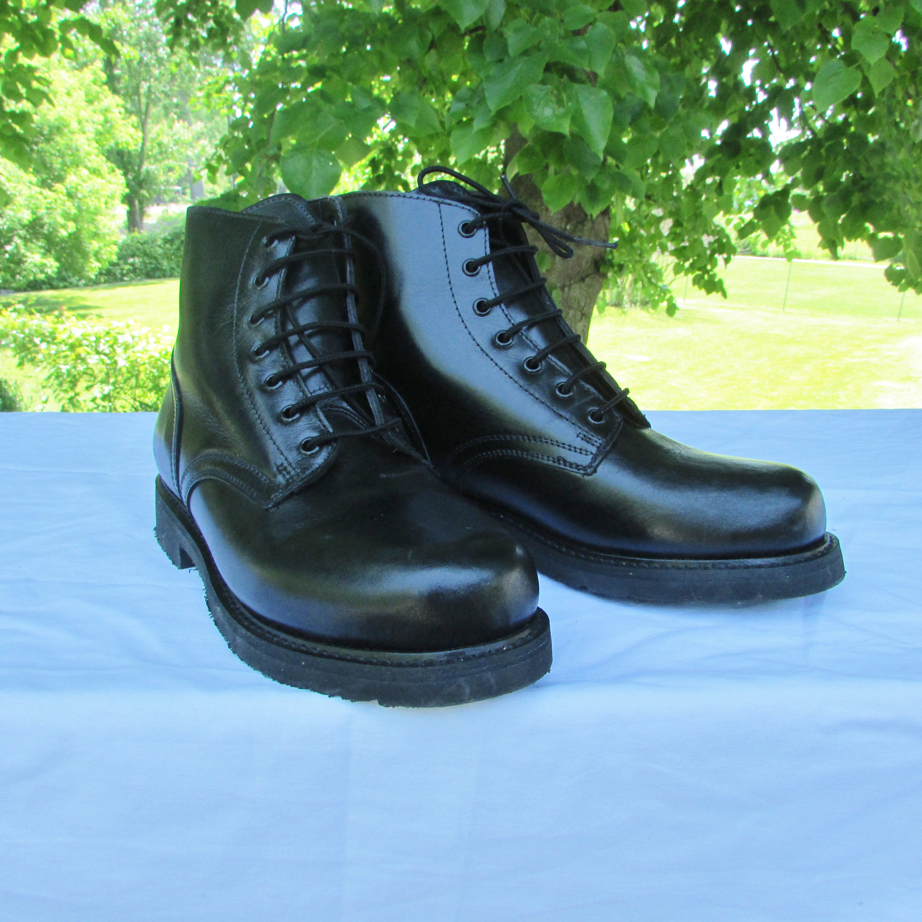 Combat Boots Military Parade Boots Marching Boots Army Boots Etsy