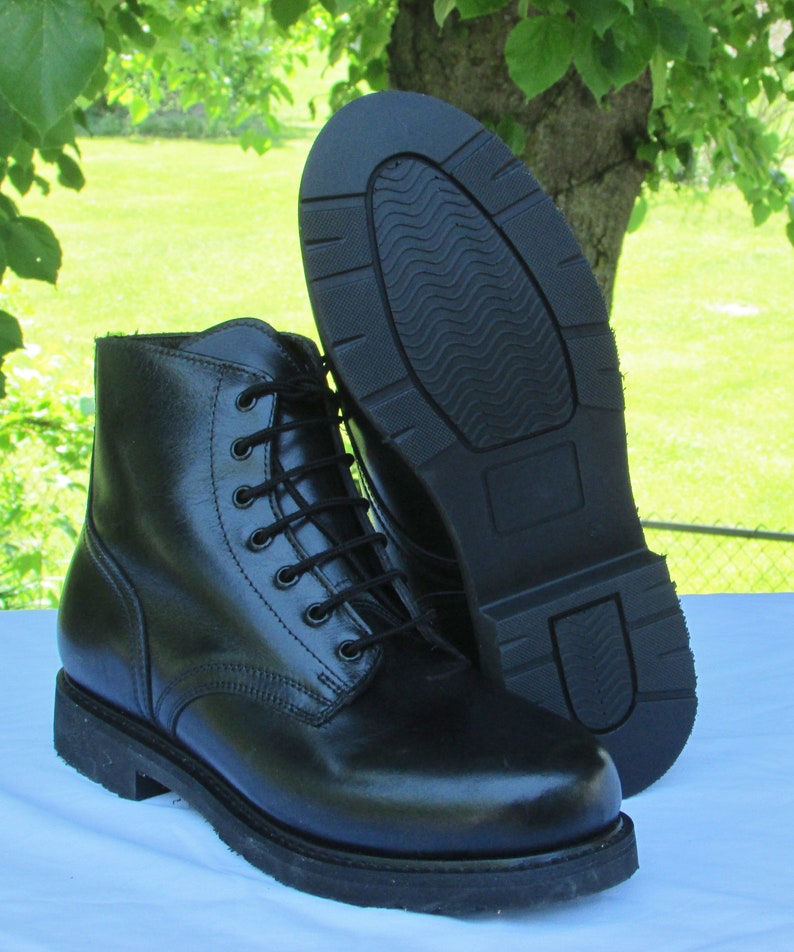 Drill Boots Size 6 Combat Boots Military Parade Boots Marching Etsy