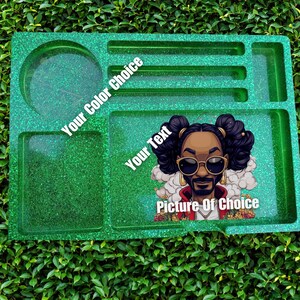 Custom Resin Rolling Tray