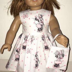 Disney Minnie Mouse Pink Polka Dot Dress Stuffed Animal Doll- 16” Plush Toy