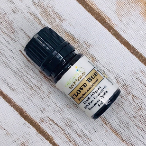 Clove Essential Oil, Clove Bud Essential Oil | Certified Organic Clove Essential Oil | Pure Essential Oils, Therapeutic Grade Essential Oils