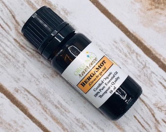 Bergamot Essential Oil, Bergamot Oil, Citrus bergamia, Certified Organic Essential Oil | Pure Essential Oil |Therapeutic Grade Essential Oil