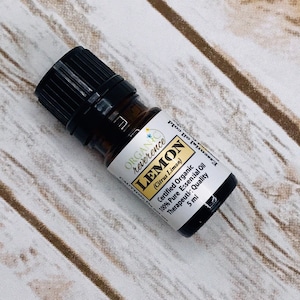 Lemon Organic Essential Oil | Certified Organic | GC/MS Purity Tested | | Undiluted | Therapeutic | 30 day money back guarantee