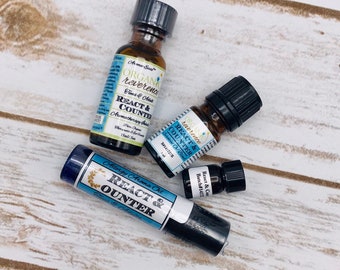 Essential Oils for Allergies | React & Counter | Organic Essential Oil Blend | Teens - Adults | Food Reactions | Air Born Allergies