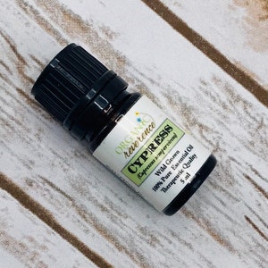 Cypress Essential Oil | Cupressus sempervirens | Wild Cultivated | GC/MS Purity Tested | Pure Therapeutic Grade Essential Oils