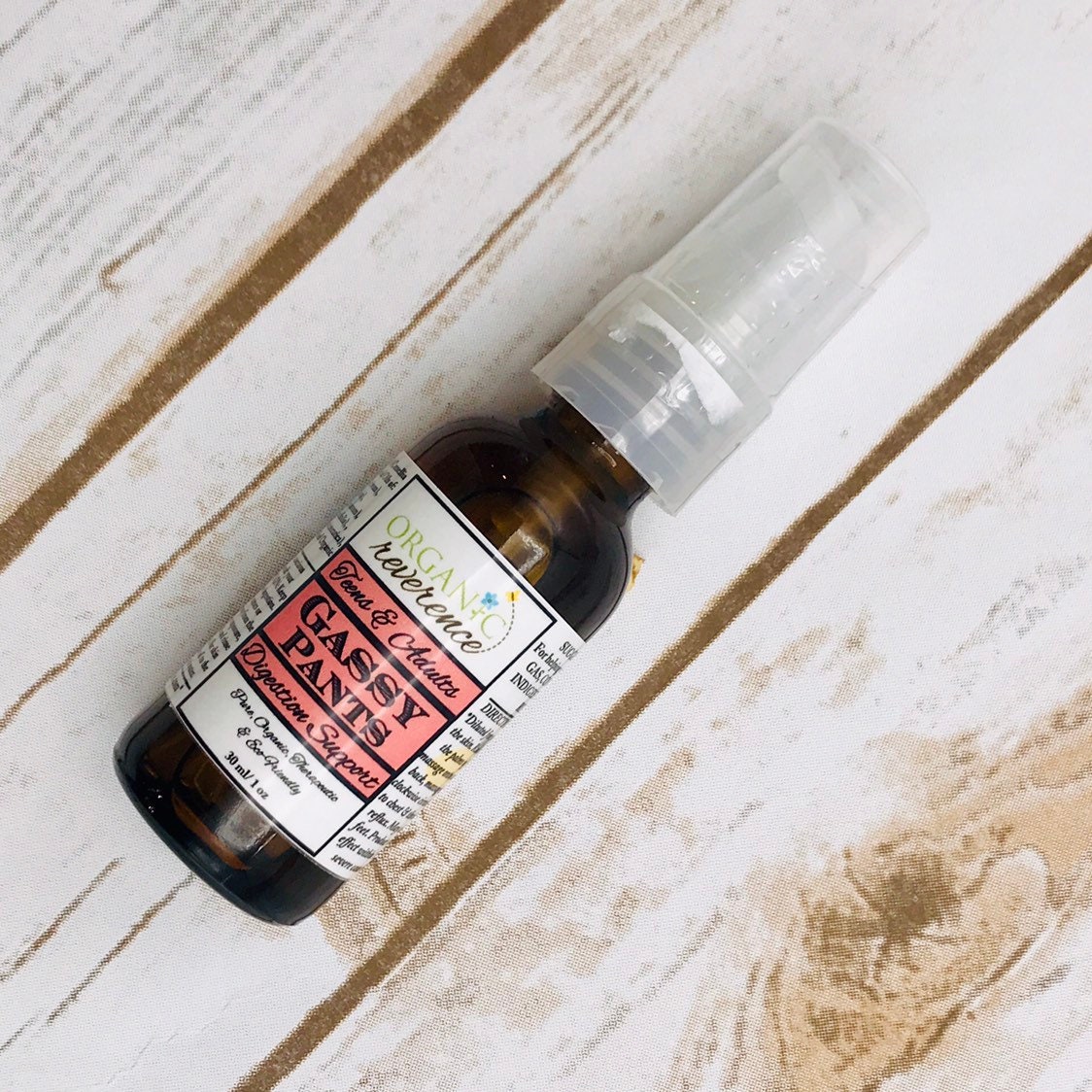 Gassy Pants {Teens-Adults} | Archangel Uriel | Essential Oil Blend w/ Carnelian Chips | Gas, Bloating, Heartburn, Acid Reflux, Indigestion