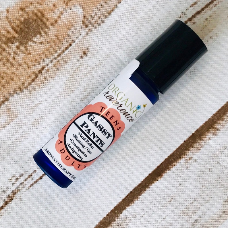 Gassy Pants Essential Oils for Gas Bloating Heartburn and Etsy