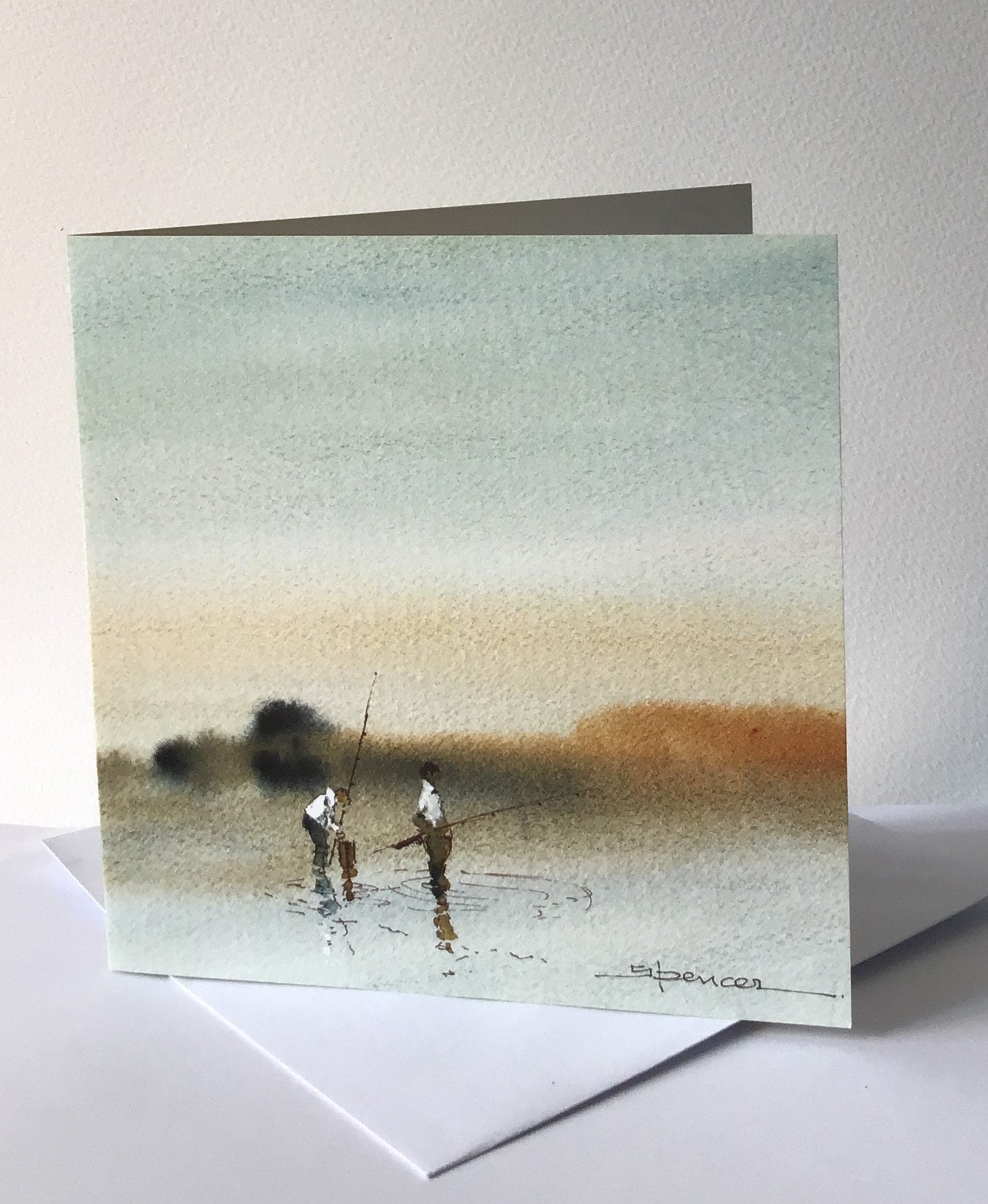 The Pond fishing card.
