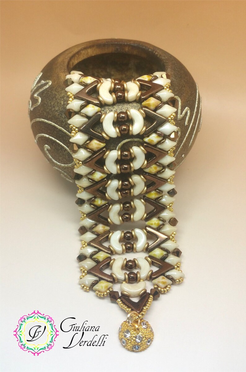 Tutorial to Create the Carnival Bracelet With Ava Arcos Etsy