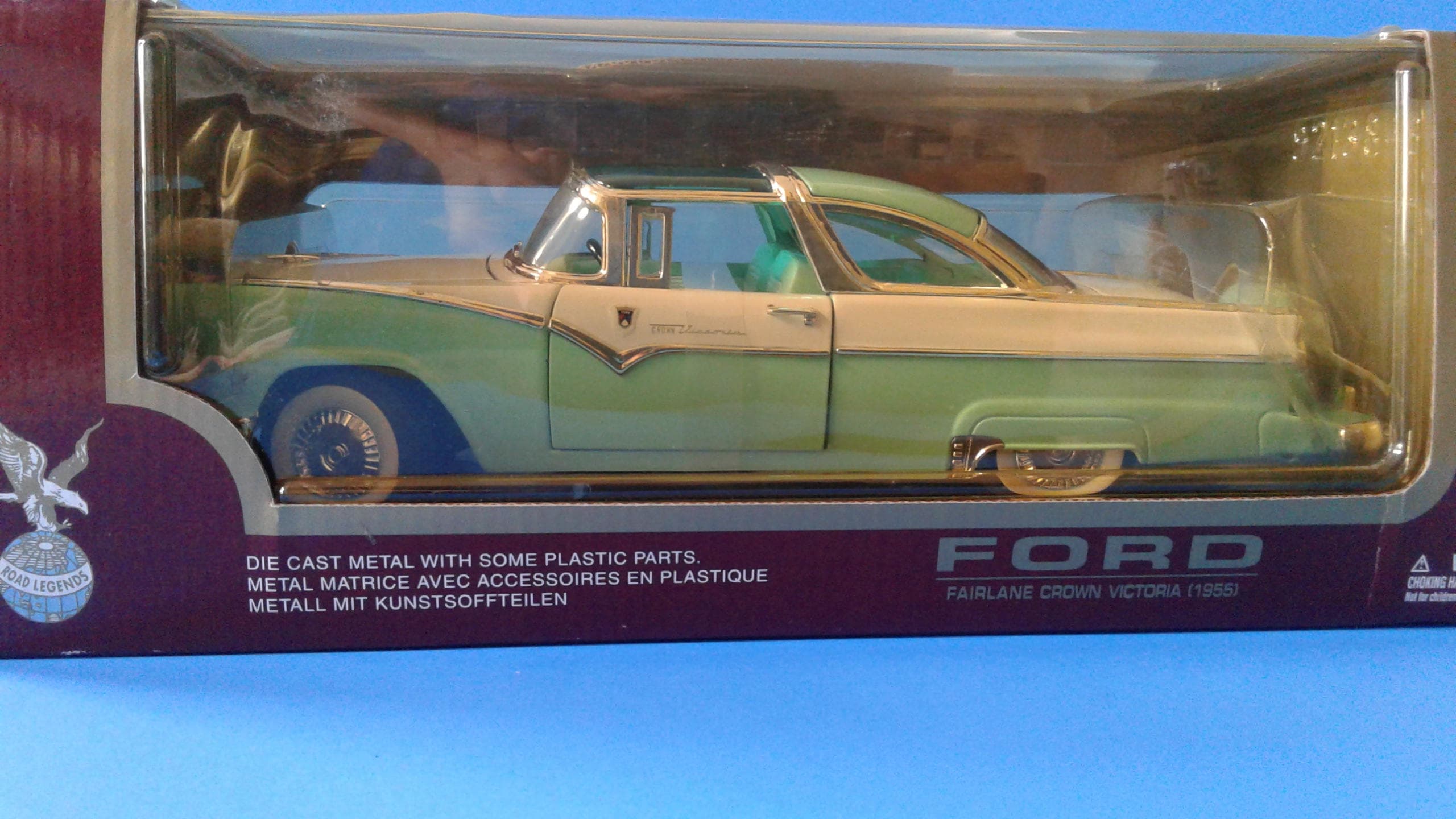 Die Cast Car 1955 Ford Fairlane Crown Victoria Replica Etsy
