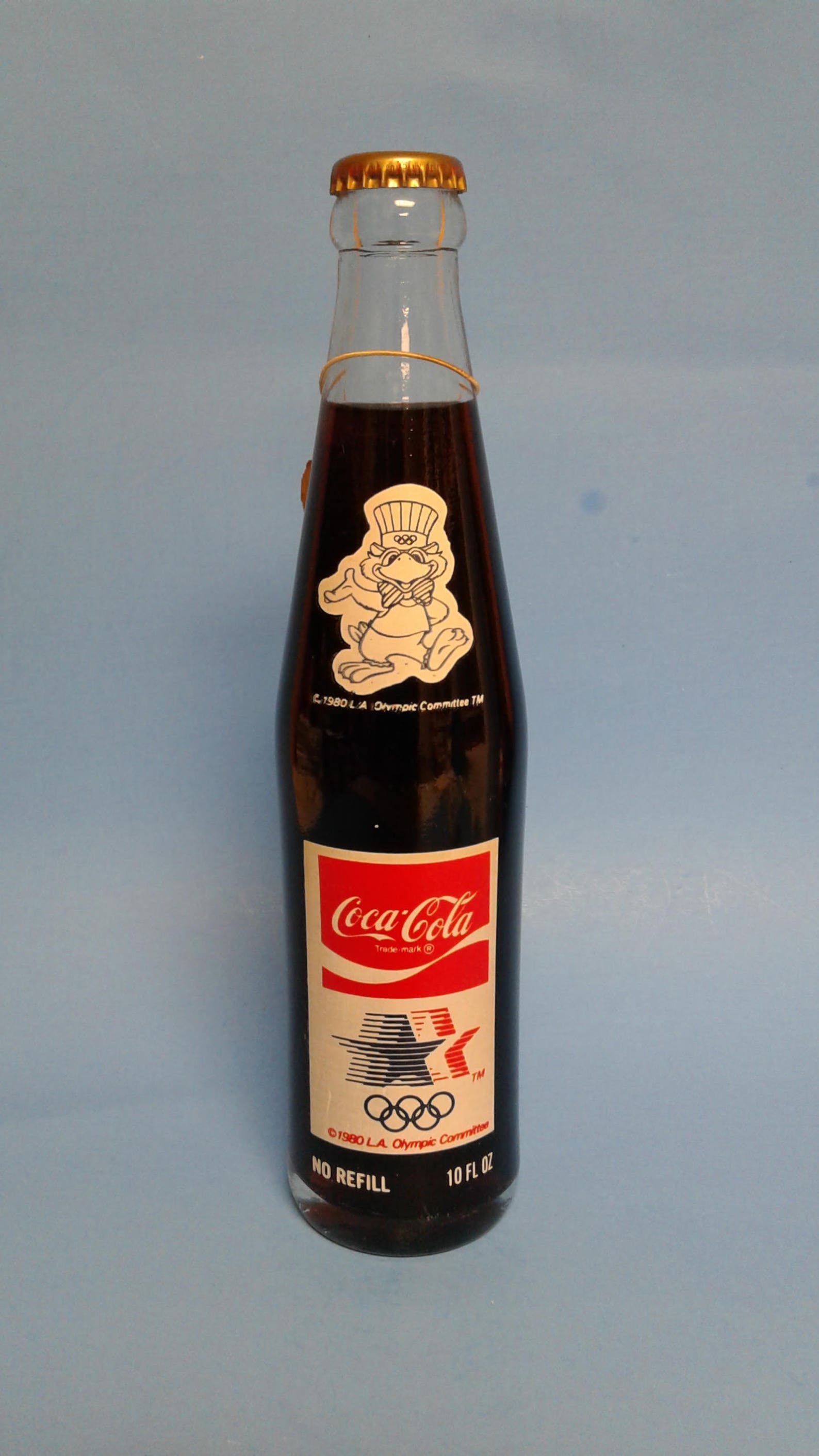 Coca Cola bottle Olympics Commemorative 1980 Collectible Etsy