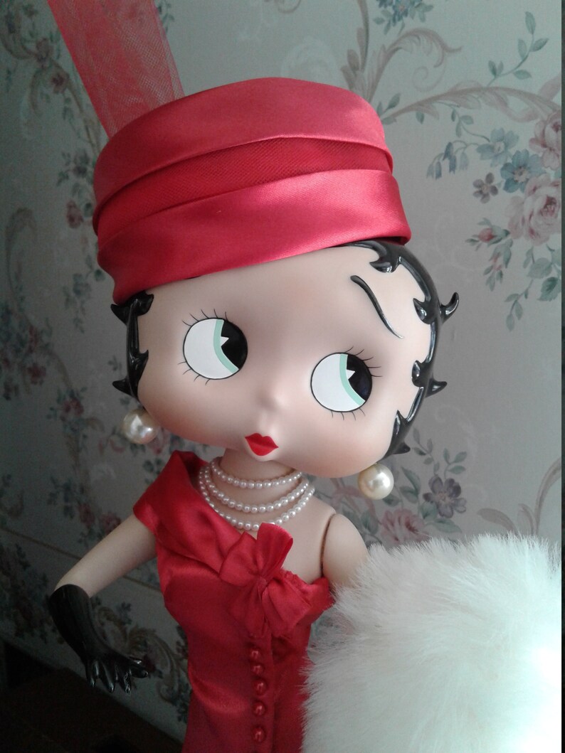 betty boop porcelain collector doll