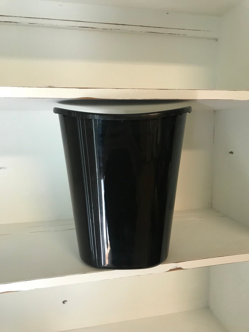 Trailer Trash Can Small Trailer Trash Can Camper Decor Etsy