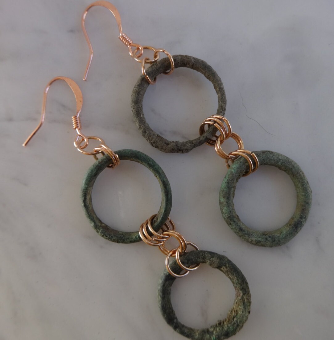 Ancient celtic hoop earrings deals