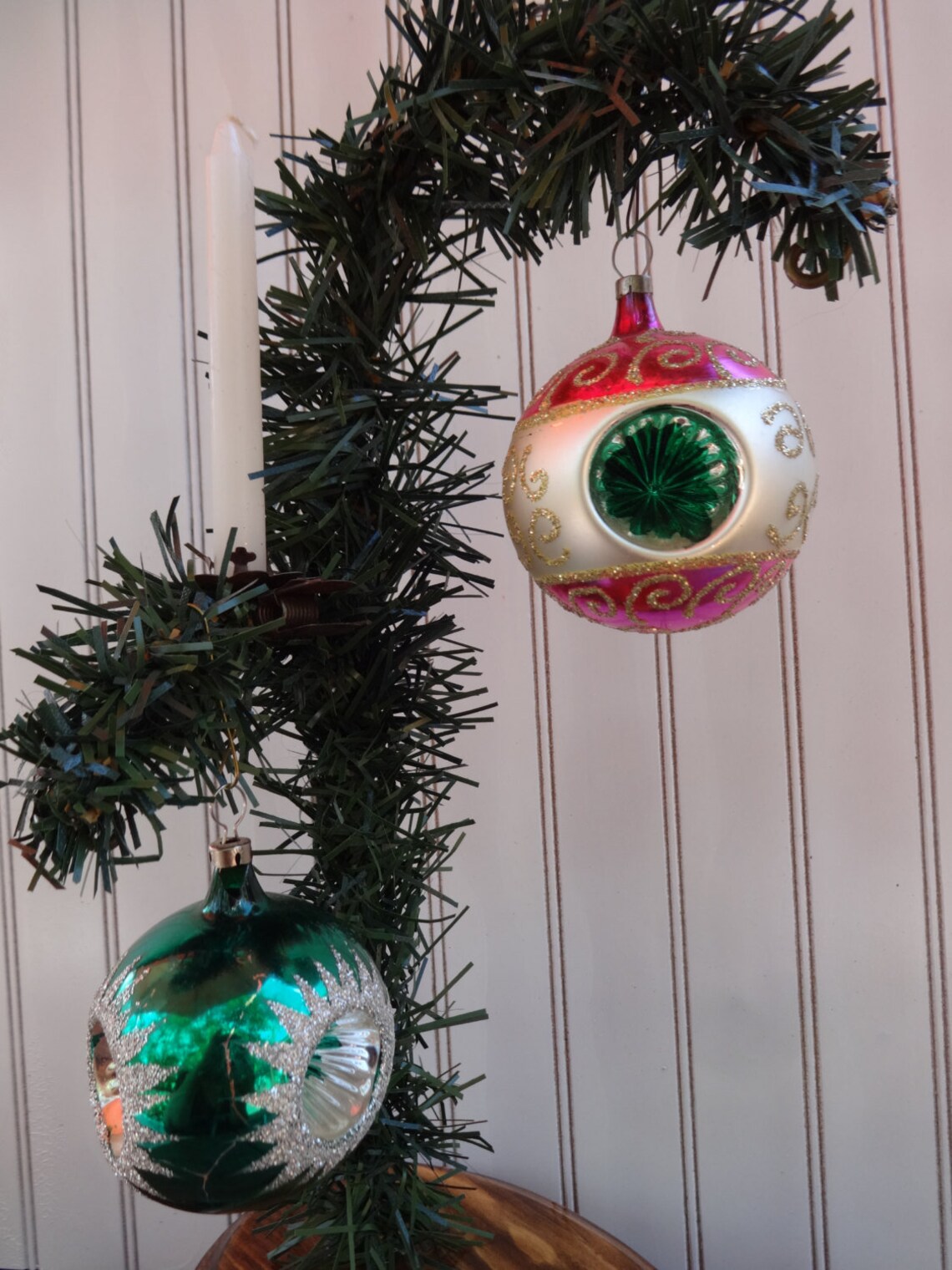 Etsy Vintage Christmas Ornaments 