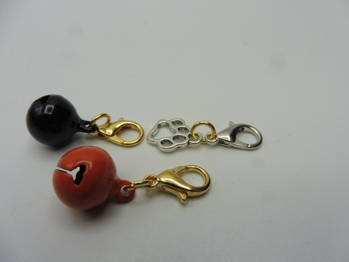 Cat Bells Cat Bell Gift Set Kitten Bells Halloween Bells Etsy