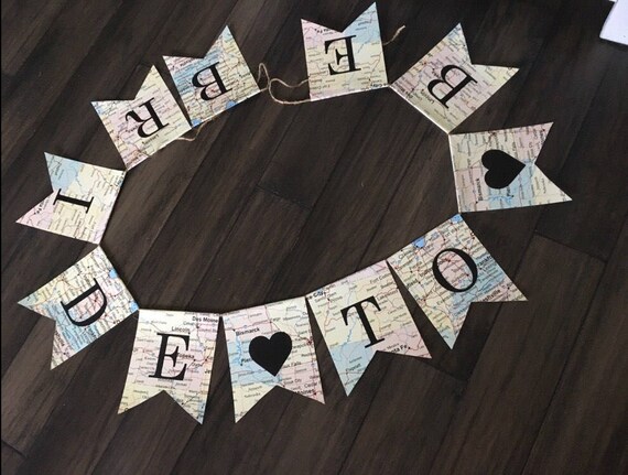 Bride To Be Banner Bride To Be Sign Bride To Be Adventure Etsy