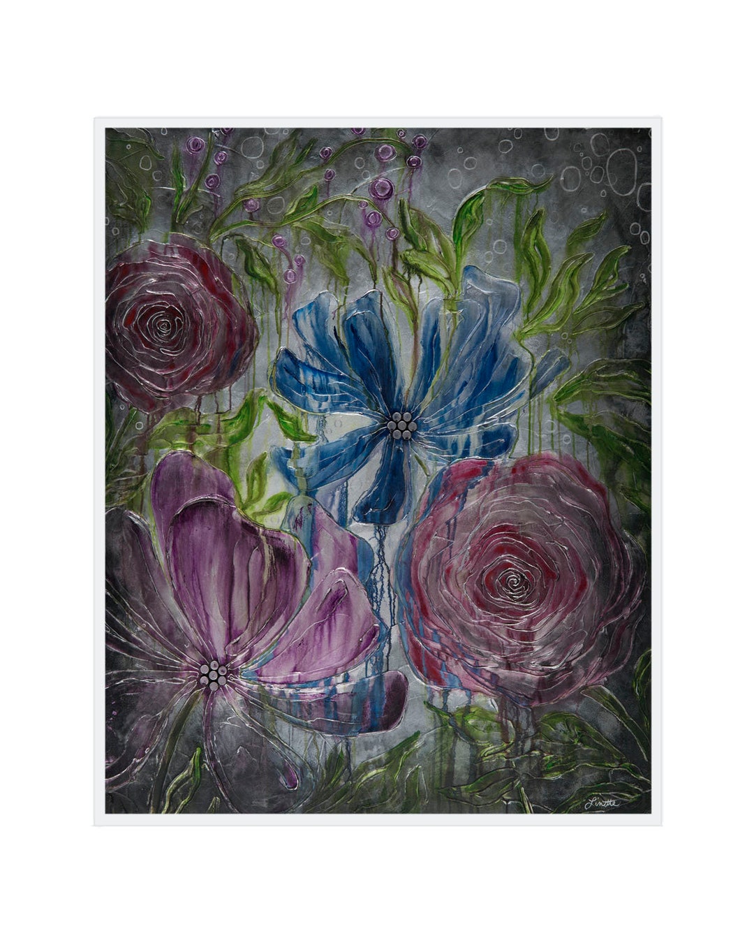 Archival Metallic Paper Reproduction Print - Acid Free Archival Mat in ...