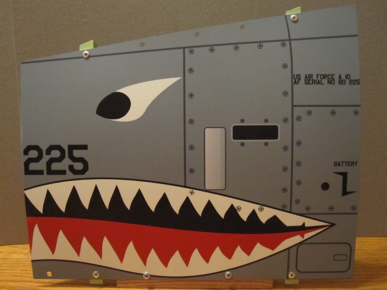 A-10 Warthog Aircraft Nose Art Panel - Etsy