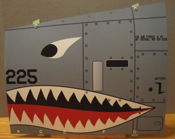 A-10 Warthog Aircraft Nose Art panel