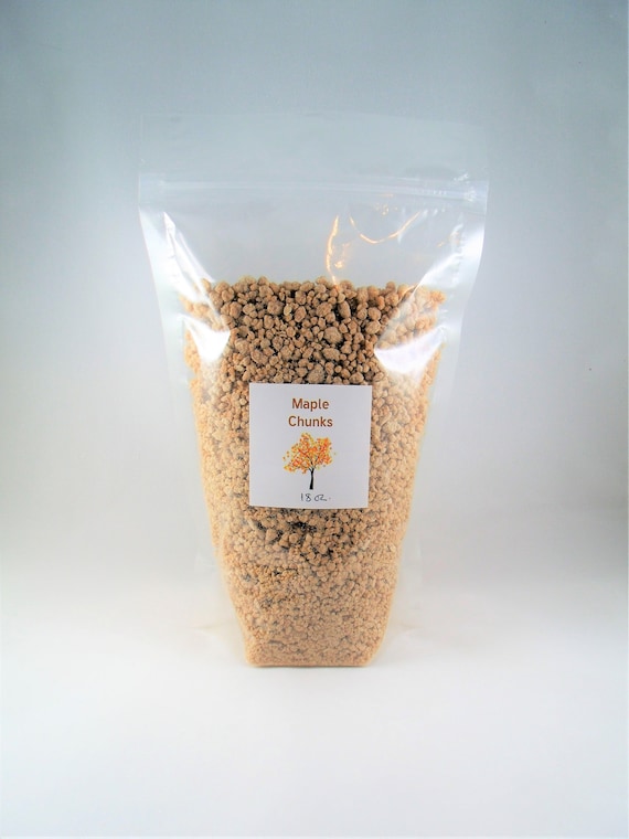 Maple Chunks - All Natural Sugar & Sweetener - Made only with Pure Maple Syrup