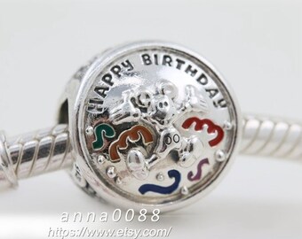 S925 Argent Sterling Disne Park Mickey carrousel Charm Bead Fit European Bracelet S925 Argent Sterling Disne Park Mickey carrousel Charm Bead Fit European Bracelet