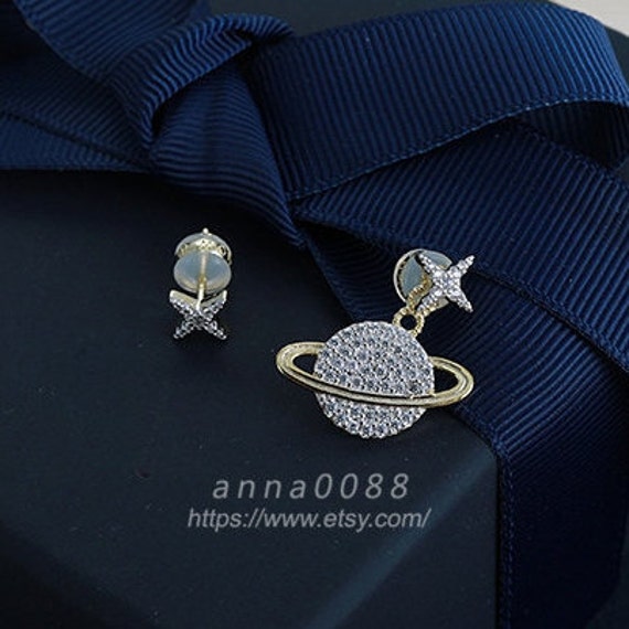 S925 Sterling Silver Yellow Silver Bumble Bee Stud Earrings From Monaco Fine Jewelry