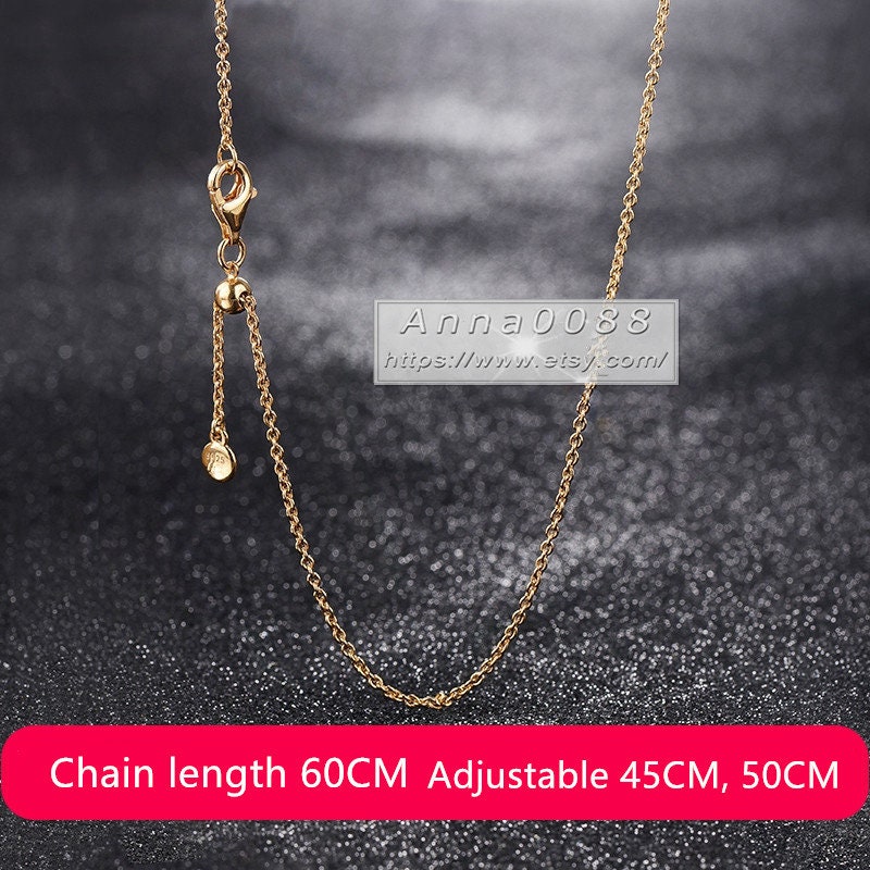 Shine Collection Shine Necklace Chain 18k Gold Plated Etsy