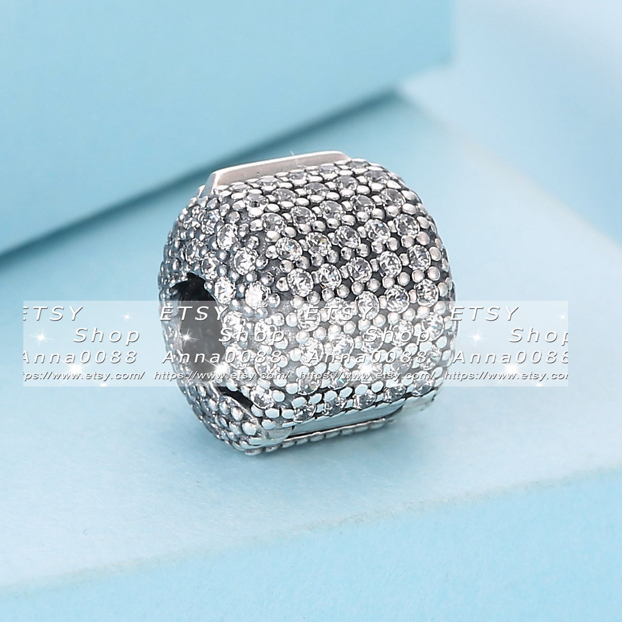 An alloy rhinestone angle charm beads fit European style snake chains An alloy rhinestone angle charm beads fit European style snake chains