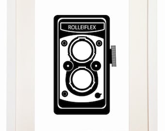 Rolleiflex - Franke & Heidecke - Includes White Wood Frame