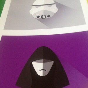 Star Wars characters Poster Wall picture decoration home image 4