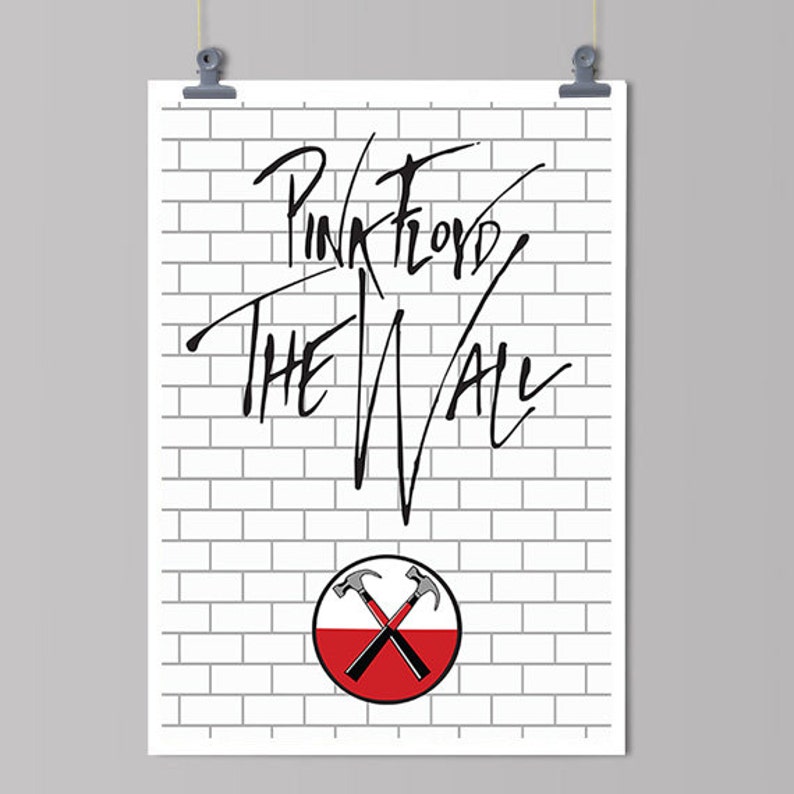 Pink Floyd the Wall Hammers March Poster Picture Etsy