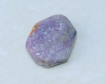 Purple Charoite Stone Loose, Natural Faceted Gems, Charoite Bead, Charoite Cabochon, Purple and Brown Charoite , Natural Stone Pendants 7408