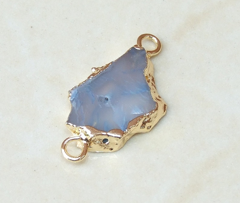Geode Pendant Druzy Pendant 14mm x 20mm 2291 Loose Stones Gemstone Pendant Geode Connector Agate Slice Druzy jewelry Druzy Connector