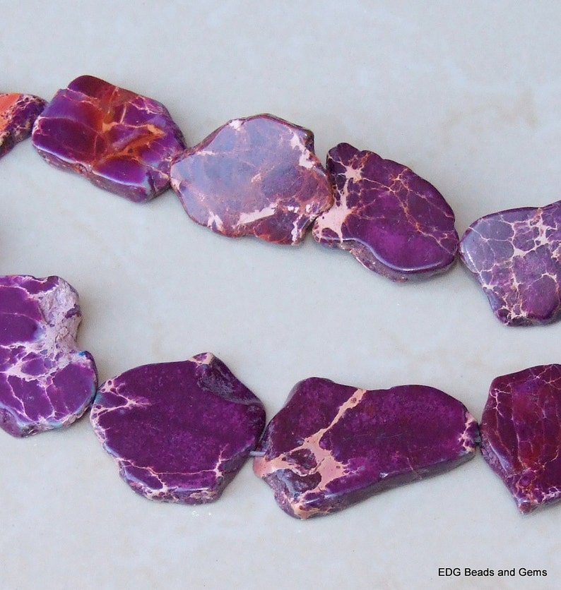 Purple Impression Jasper Imperial Jasper Jasper Stones Etsy