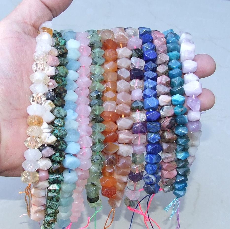 Collana In Agata Del Botswana Lavorata A Mano - Gioielli - Collane ... | Su MissHobby - Foto 8