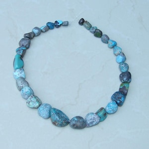 Genuine Natural Turquoise Nuggets, Turquoise Beads, Real Turquoise, Gemstone Beads, Turquoise Stones Graduated, 10mm - 25mm - 0485