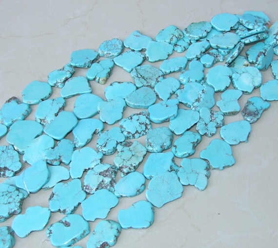 Natural Dyed Magnesite Turquoise 4mm Smooth Round Gemstone Beads Strand - 11540