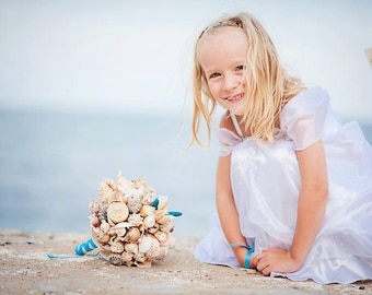 MuschelStrauß, Brautstrauß Meer, Brautjungfernstrauß, Strandhochzeiten, Maritime Hochzeit, Küstenhochzeiten, Muschelstrauß, Seestern