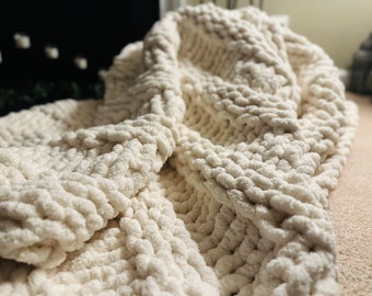 Chunky Knit Blanket