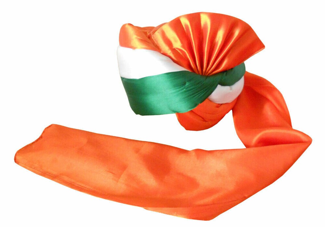 Men Hat Traditional Punjabi Turban Sikh Dastar Handmade Satin Etsy