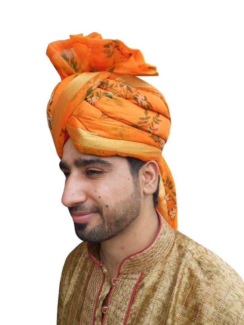 Men Hat Indian Wedding Turban Designer Handmade Pag Traditional Safa Multi-Color Groom Pagri