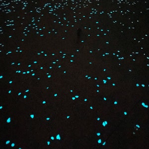 PolyGlow™ - Glow In The Dark Stones 30 grams Marine