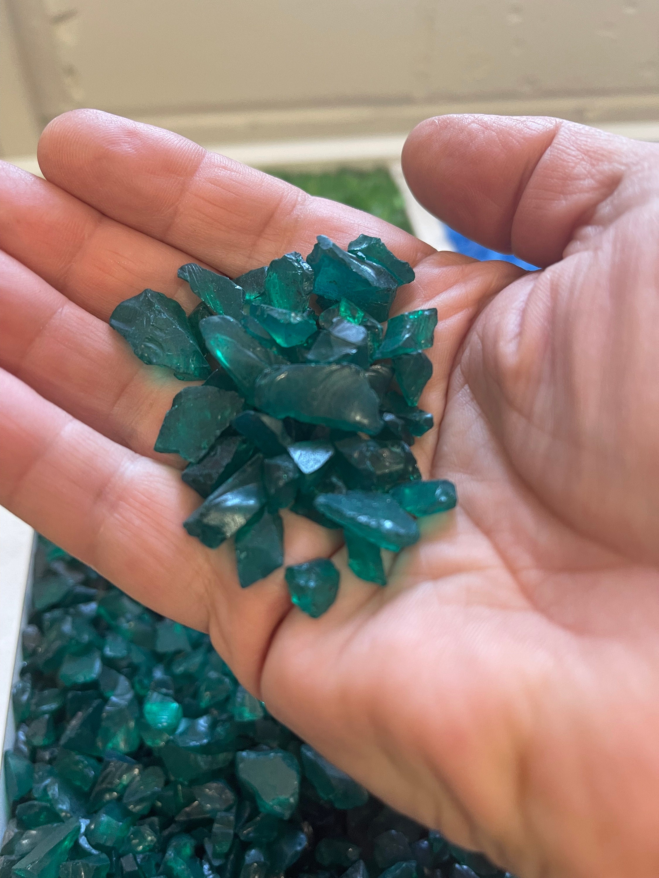 Mosaic Craft Glass Pieces 100 Grams Etsy Australia