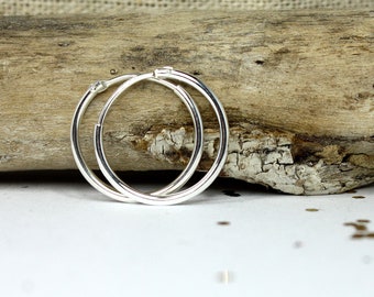 Hoop earrings silver, silver hoop earrings, little earrings, little hoop earrings, earrings, little earrings