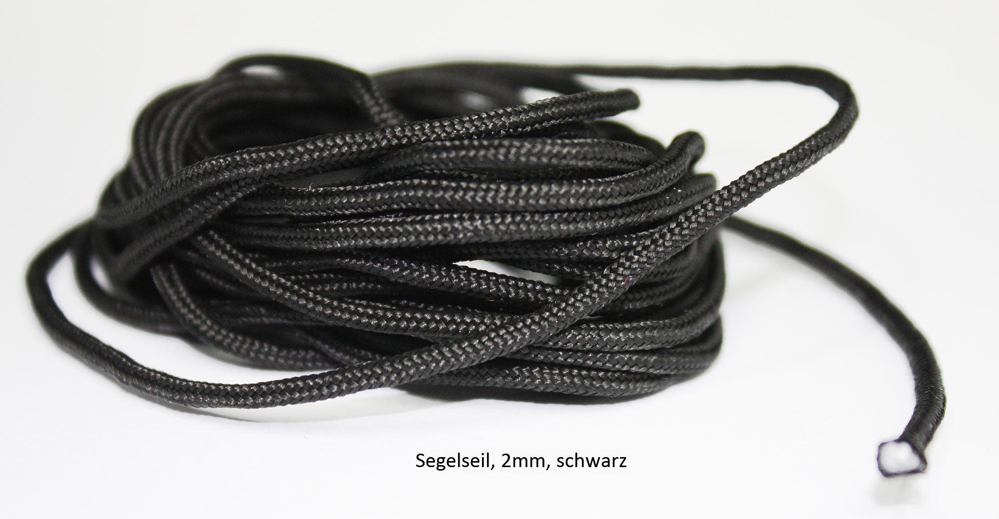 Sailing rope, 4 mm, 1m long,cord, cordage, 4 mm diameter, cord blue
