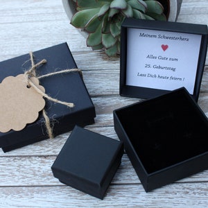 Geschenkbox, personalisiert, Verpackung für deine Bestellung, Einzigartige Verpackung, Schmuckverpackung, Schmuckschachtel, Schachtel