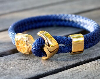 Anchor bracelet coast child, sailing rope bracelet, friendship bracelet, gift coast lover, bracelet unisex