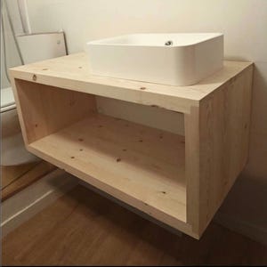 Mueble de baño para pared